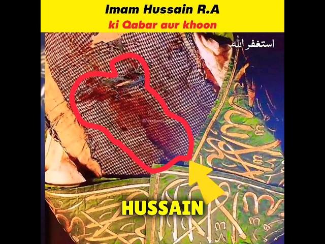 Imam Hussain ki Real Qabar aur Khoon || Ehtisham Speaks #shorts #shorys