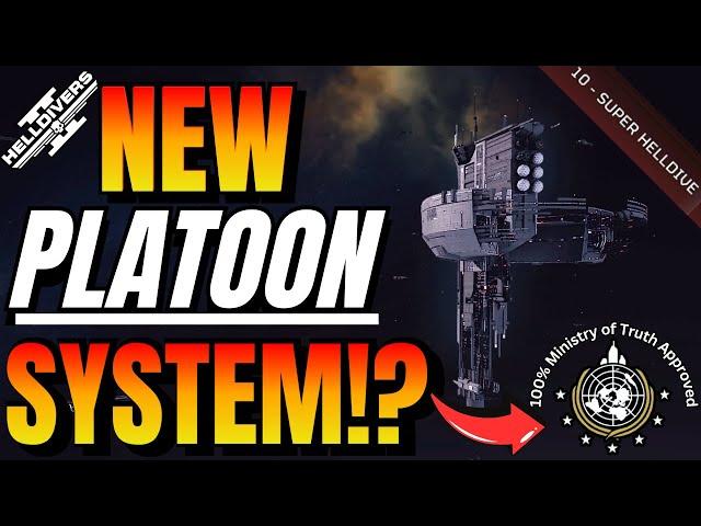 The New Platoon System will Change Helldivers 2 Forever