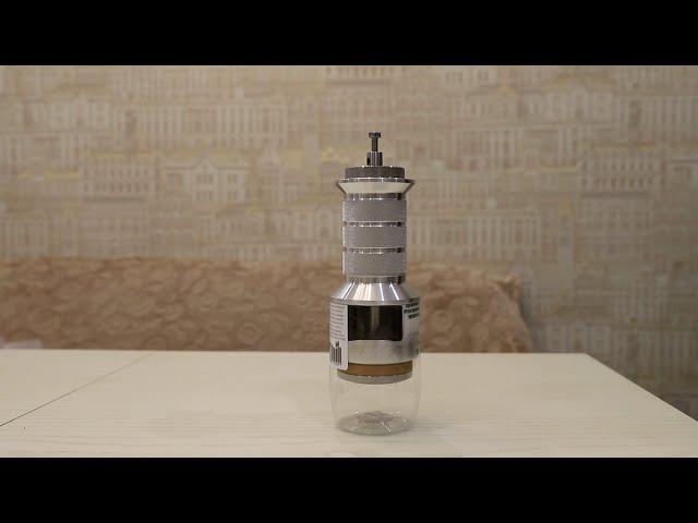 Помол под эспрессо на ручной кофемолке с плоскими жерновами SSP 64 ESP с помощью шуруповерта