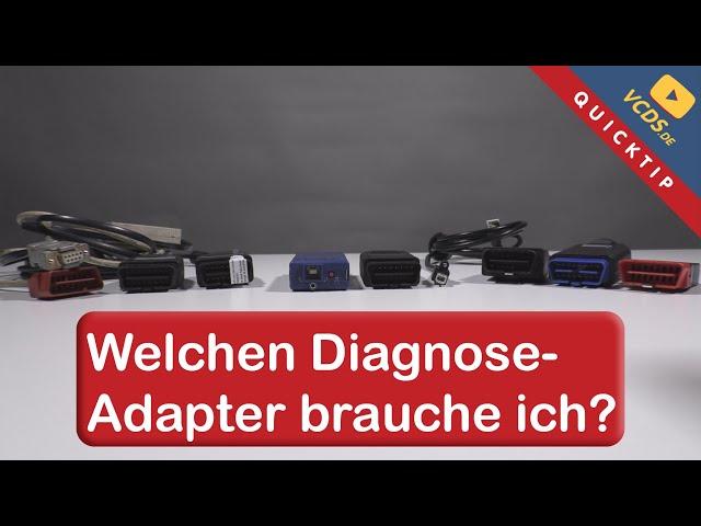 VCDS: Welches Diagnose-Interface brauche ich?