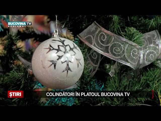 Colindatori in platoul Bucovina TV