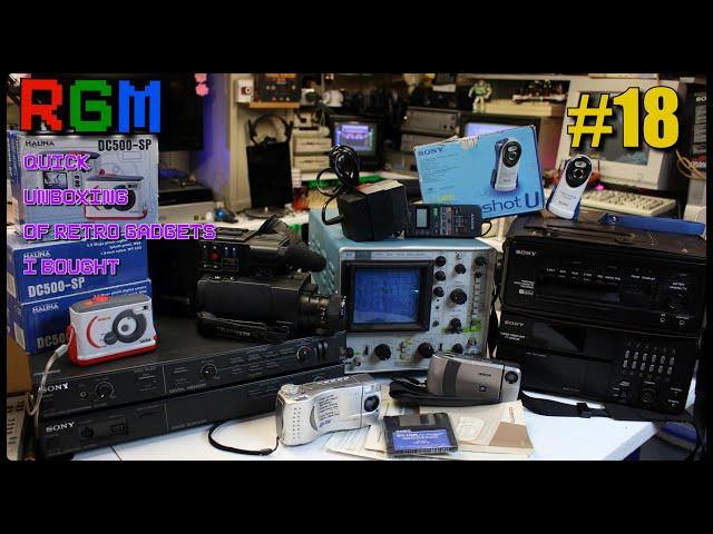 EBAY RETRO GADGETS I BOUGHT Video #18 inc SONY SL-3000 JVC GR-C1 clone