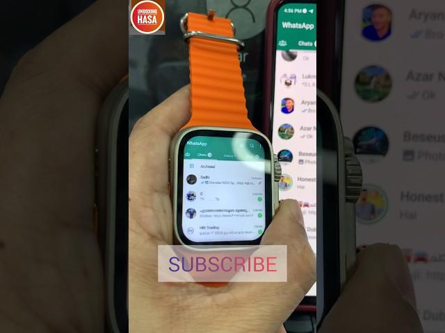 Whatsapp Smartwatch | Smartwatch Whatsapp working or not?