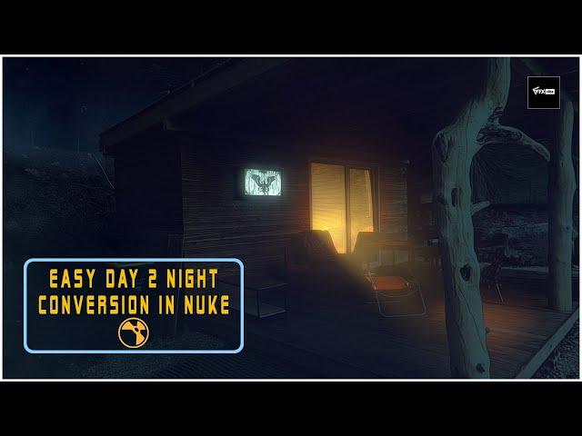 HOW TO CONVERT DAY SCENE INTO NIGHT SCENE IN NUKE | VFX VIBE