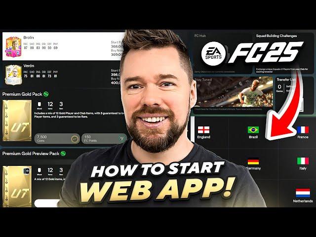 FC25 Web App is Live! Quick Start Guide 