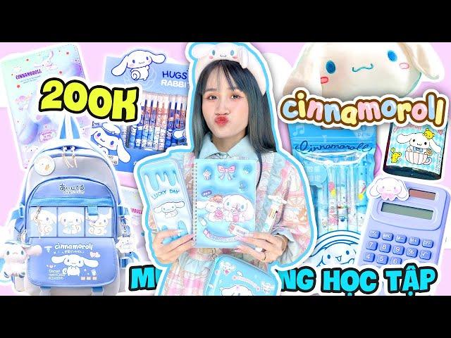 200k Mua Đồ Dùng Học Tập Cinnamoroll Tại Shop Vê Vê House - Vê Vê Channel