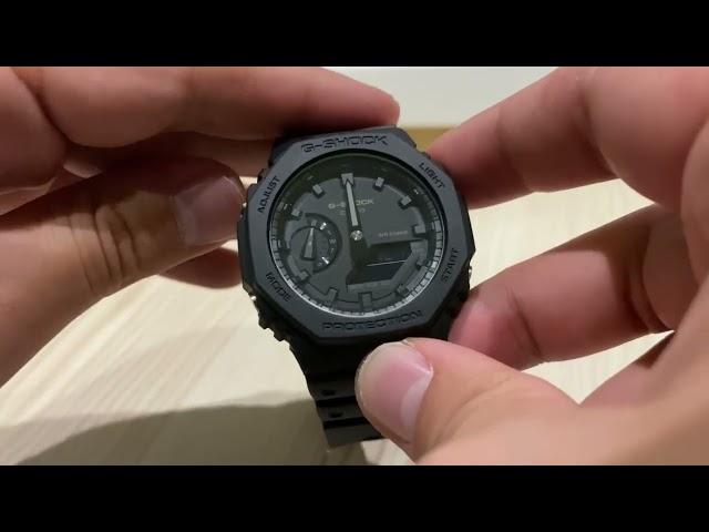 Настройка G-shock GA-2100