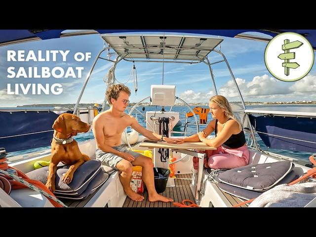 Couple Shares Unfiltered Reality of Sailboat Life – Including Costs, Challenges & More