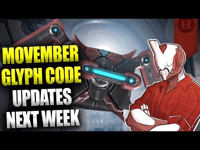 Warframe Glyph Promo Code MOVEMBER2024 | Big Warframe Updates Coming!