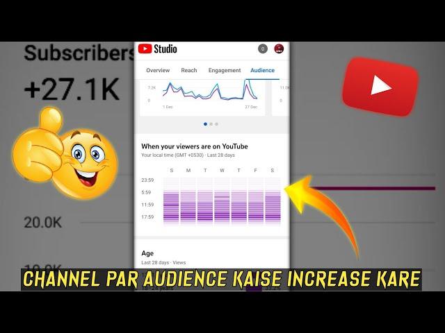 aap ki audience channel par kab jaida active rahti kaise pata kare | #shorts  #ytshorts #princepatel