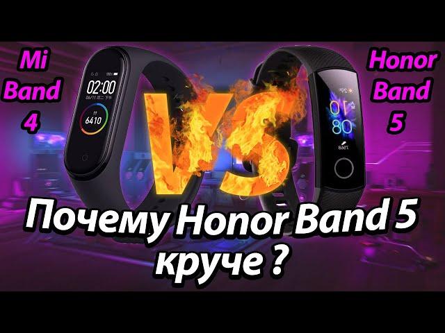 Honor Band 5 vs Mi band 4. Почему Honor круче в 2020 году!