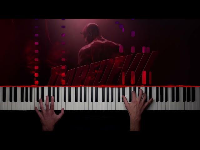 Daredevil - Main Theme | Piano Cover + Sheet Music