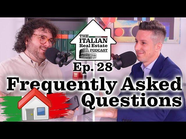 Frequently Asked Questions About Italian Real Estate