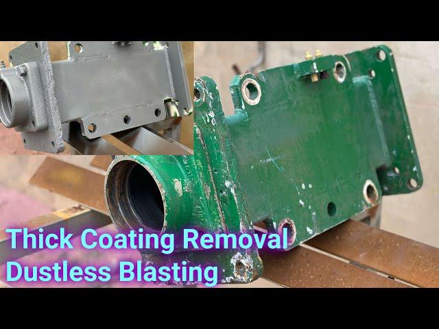 Thick coating paint removal-Dustless Blasting RapidBlast - Australian Made Wet Blasting Machine