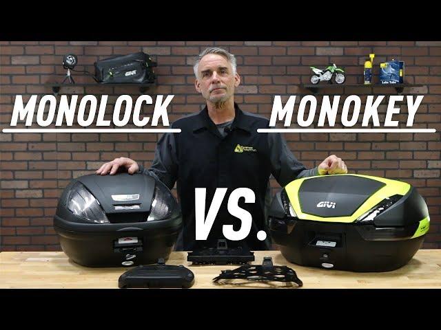 GIVI Monolock vs. GIVI Monokey | What's The Difference? | TwistedThrottle.com