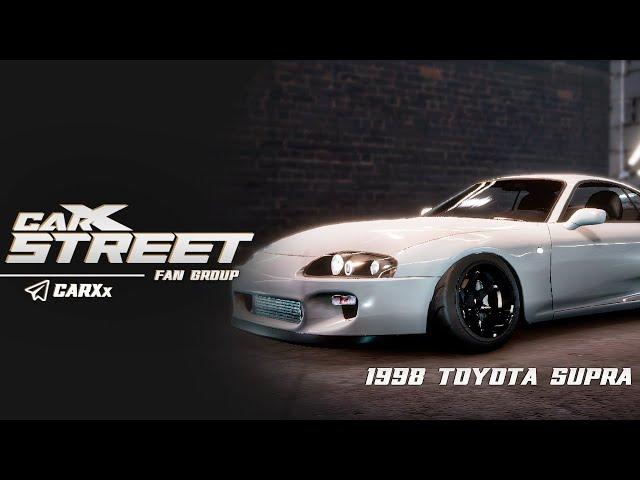 Дрифт настройка для Toyota Supra(S80) | CarX Street