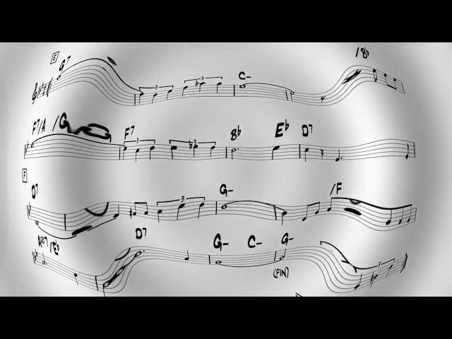 Petite Fleur - Gypsy jazz backing track + music sheet