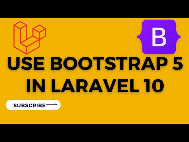 Laravel 10 | Installing Boostrap in Laravel application