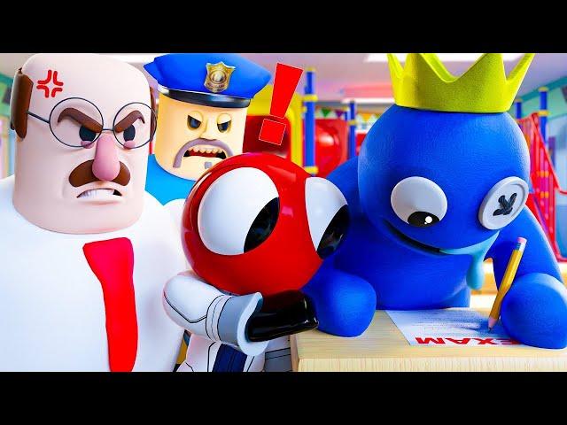 BLUE Vs. BARRYS A SCUOLA! [Rainbow friends]