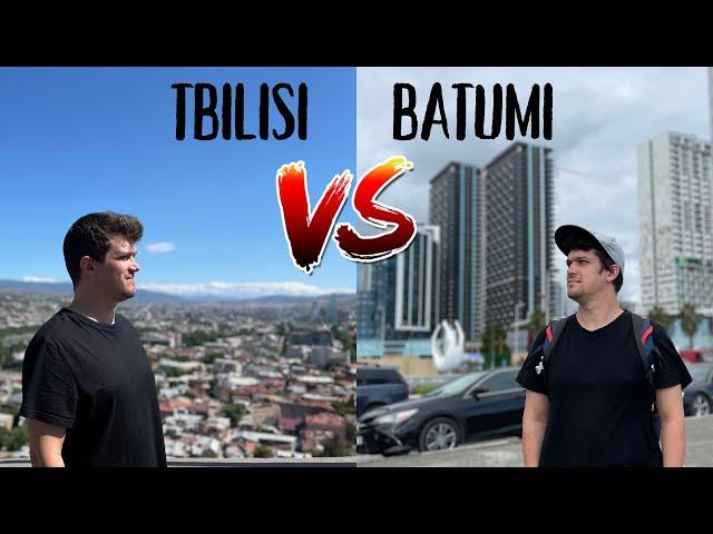 Tbilisi vs Batumi. Which is better?