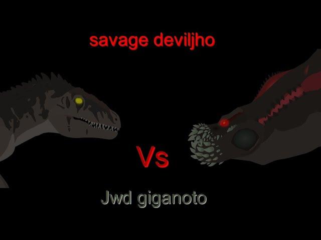 Savage deviljho vs giganotosaurus shorts battle (mhw iceborne vs jw dominion)