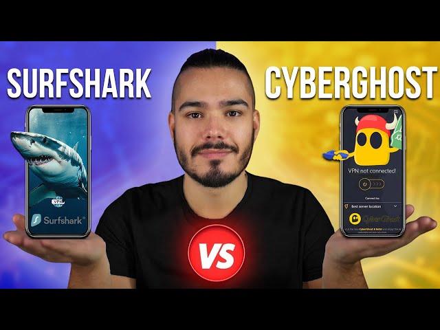 Surfshark vs Cyberghost VPN - Who Wins in 2024?