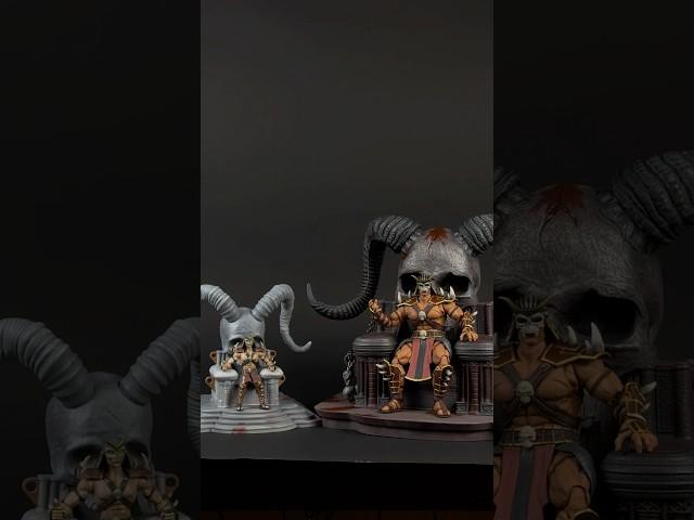 Storm Collectibles VS Jazwares Shao Kahn #stormcollectibles #mortalkombat #viralshorts