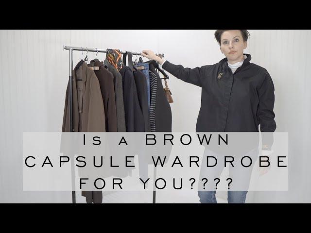 My BROWN Winter CAPSULE WARDROBE - Minimalist Style - Fashion - Emily Wheatley