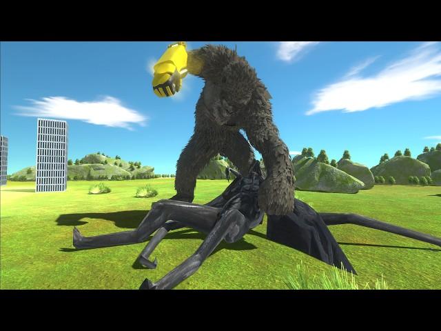 Godzilla's New Empire VS. The MUTOs! - Animal Revolt Battle Simulator