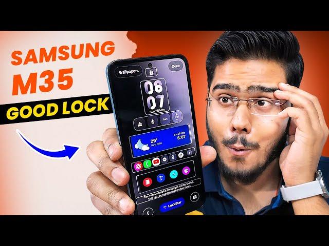 Unlock Samsung M35 Full Power with Good Lock! (One UI 7)