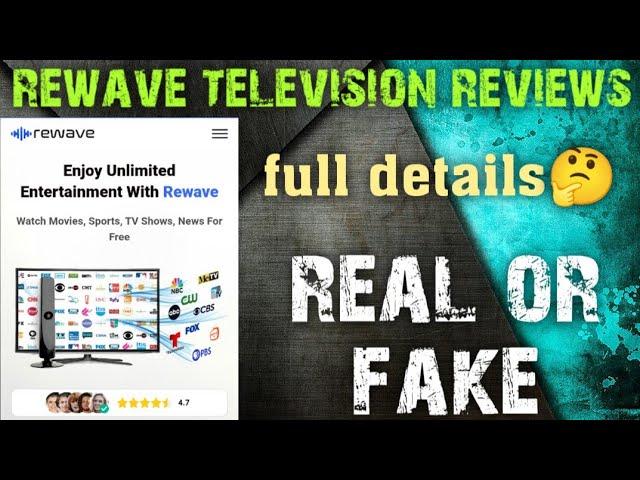 rewave reviews | getrewave com legit or scam review | rewave tv device real or fake review