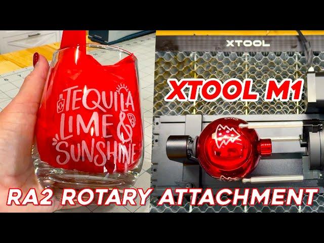 How to Install the Xtool RA2 Rotary to Engrave Glasses or Tumblers