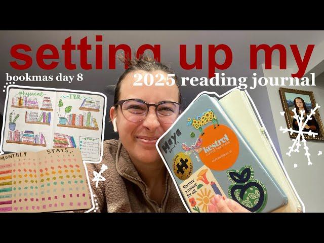 2025 reading journal setup + flipthrough | BOOKMAS DAY 8 