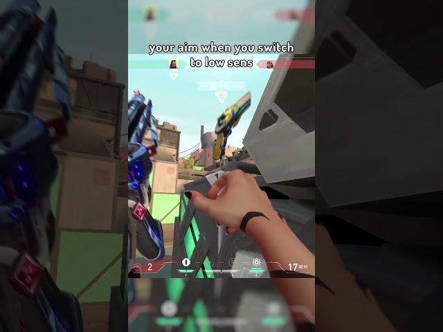 when you master low sens