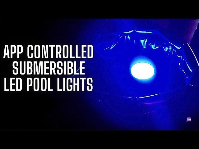 Pool Lights | Portable Smart Magnetic Underwater LED Light Rechargeable