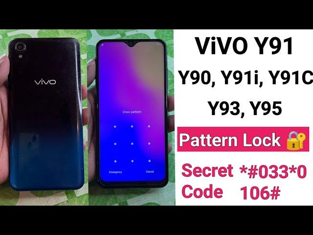 ViVO Y91, Y90, Y91i, Y91C, Y93, Y95 Hard Reset || All Type Password, Pattern Lock Remove 100% FREE