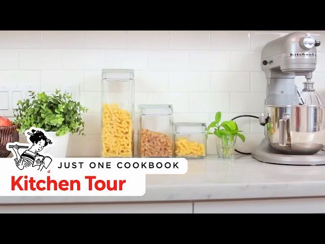 Just One Cookbook Kitchen Tour キッチンツアー