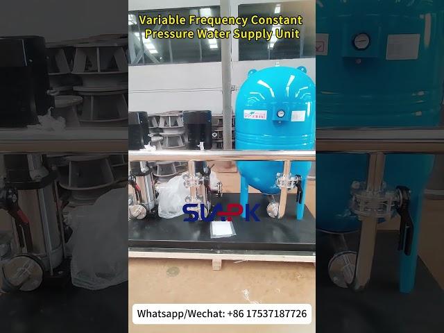 Variable Frequency Constant Pressure Water Supply equipment #watersupplysystem