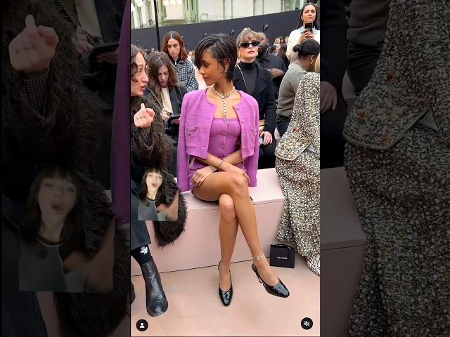 only Tyla could make a Chanel fit look this hot  fashion week looks reviews #fashion #fashionweek