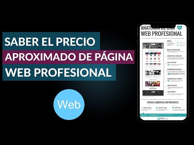 Cómo Saber el Precio o Costo Aproximado de una Página Web Profesional