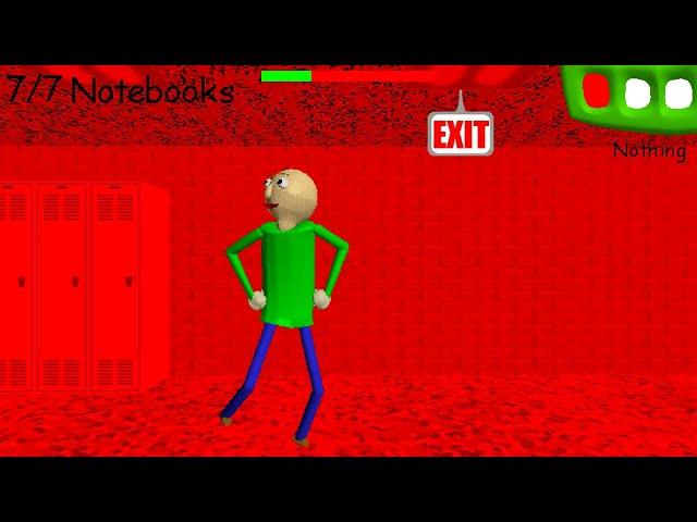 Baldi's Basics Gangnam Style Takeover (BEATEN WHILE ITEMLESS)