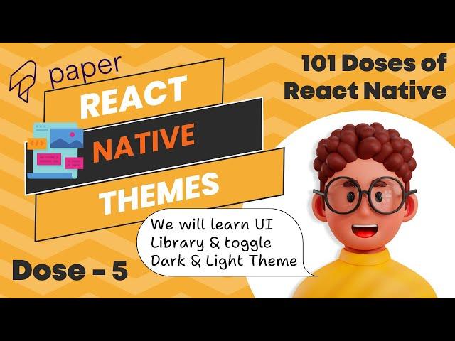 The Ultimate Guide to Custom Theming with React Native Paper, Expo and Expo Router