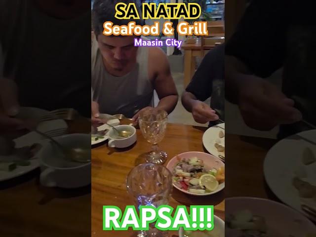 Sa Natad Seafood & Grill | Maasin City #maasincity #seafood #yummy #food #foodlover #foodie