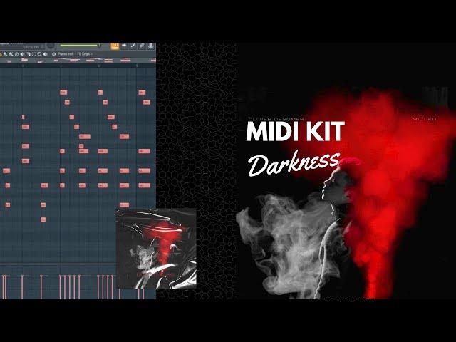 [FREE] Dark Chord Progression Midi Pack "DARKNESS" JUL | MORAD | SCH Midi Kit