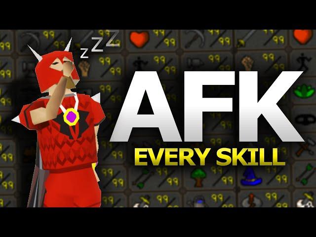 How To AFK Every Skill in 2025