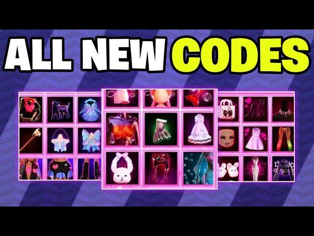 HURRY UP DRESS TO IMPRESS CODES 2024 - Roblox DTI Codes 2024 - DTI UPDATE CODES