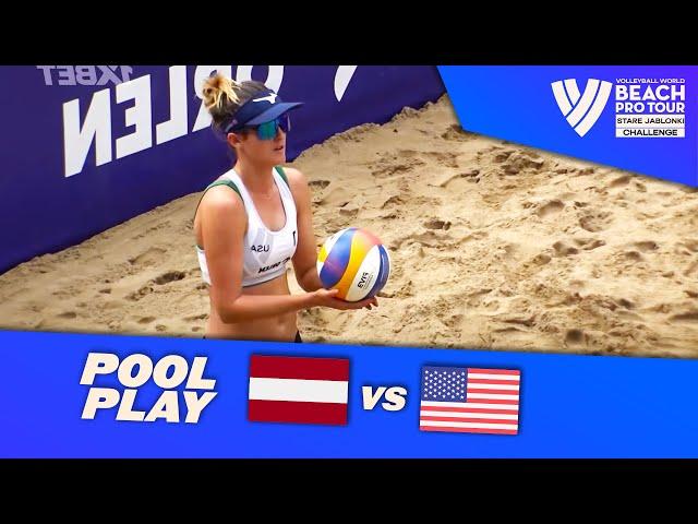 Tina/Anastasija vs. Kraft/Denaburg - Pool Play Highlights | Stare Jablonki 2024 #BeachProTour