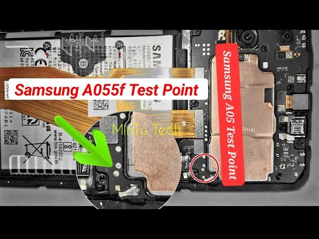 Samsung A05 (SM-A055F) Test Point