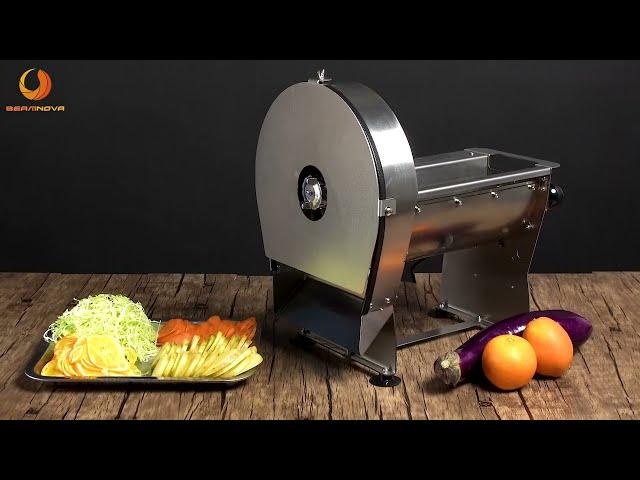 Commercial Vegetable Fruit Rotary Slicer Electric Food Slicing Machine for Potatoes Lemons Tomatoes