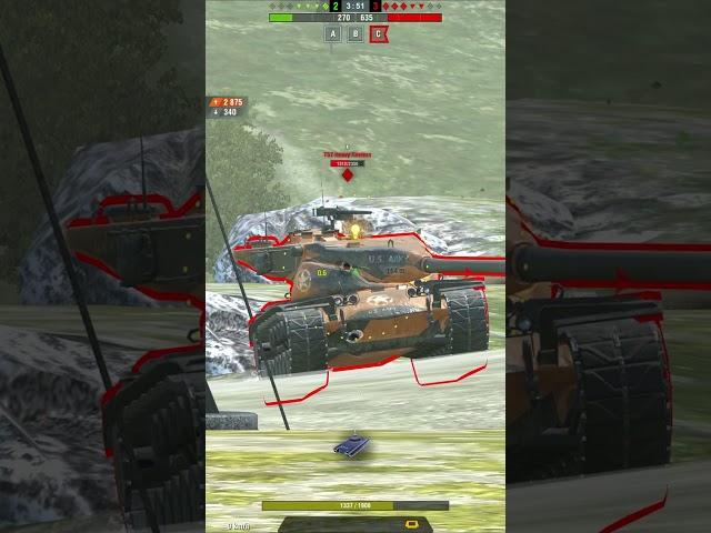 FV215B (183) In Action 6.3K DMG hihi | WoT Blitz | #shorts #wotblitz #worldoftanksblitz #вотблиц